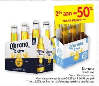 Intermarché Corona Pils de luxe per pak aanbieding