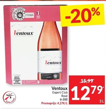 Ventoux Expert Club Rose 3 L