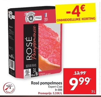 Intermarché Rose Pompelmoes Expert Club 3 L aanbieding