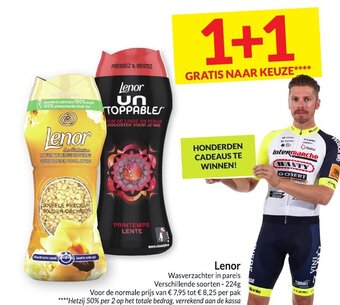 Intermarché Lenor Wasverzachter in parels 224 g aanbieding