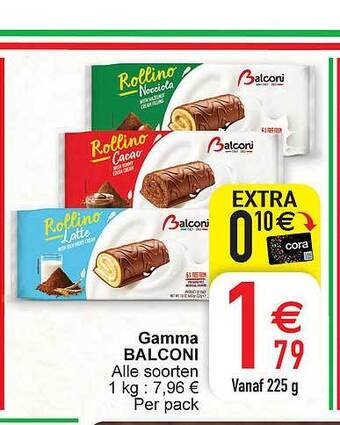 Cora Gamma Balconi aanbieding