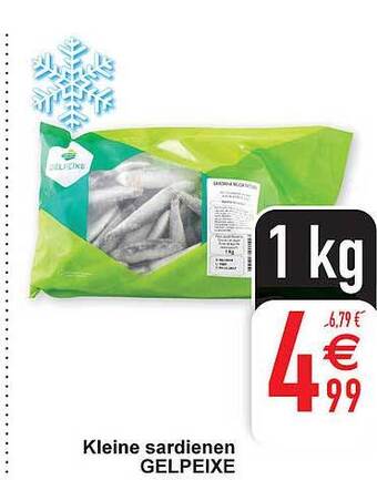 Cora Kleine Sardienen Gelpeixe aanbieding