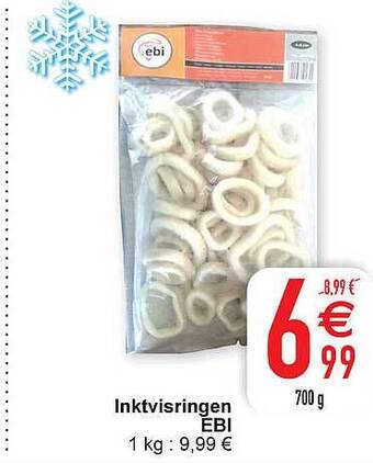 Cora Inktvisringen Ebi aanbieding