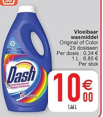 Cora Vloeibaar Wasmiddel aanbieding