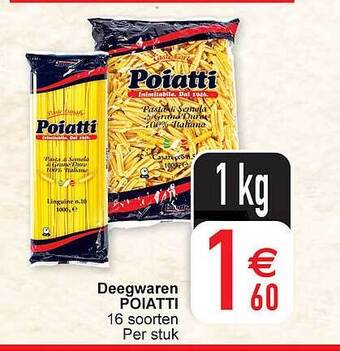 Cora Deegwaren Poiatti aanbieding