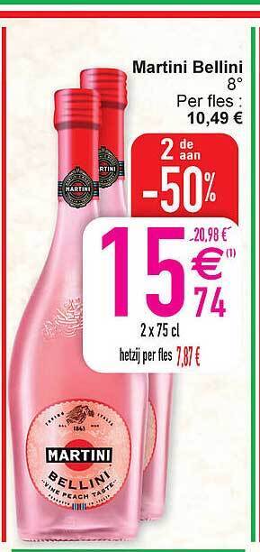 Cora Martini Bellini aanbieding