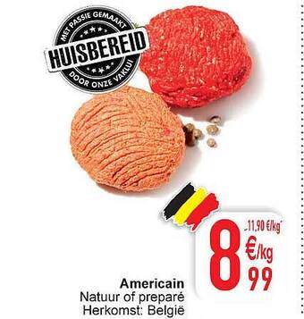 Cora Americain aanbieding