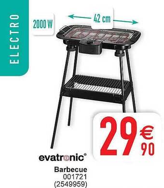 Cora Evatronic Barbecue aanbieding