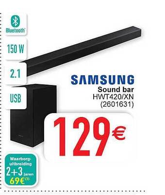 Cora Samsung Sound Bar aanbieding