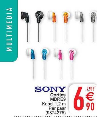 Cora Sony Oortjes aanbieding