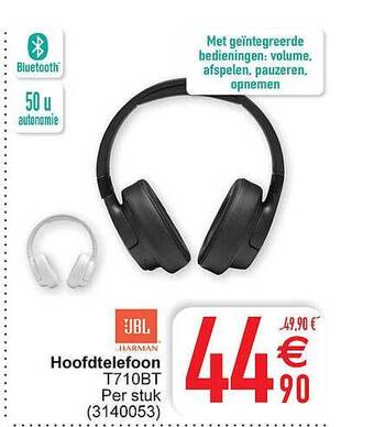 Cora Jbl Harman Hoofdtelefoon aanbieding