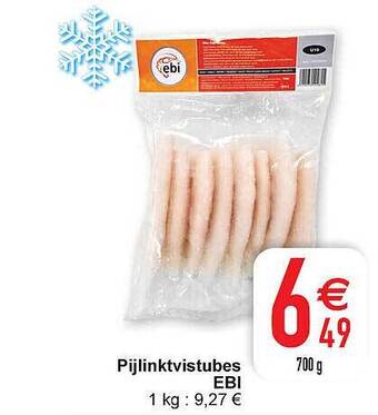 Cora Pijlinktvistubes Ebi aanbieding