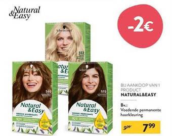 Di Natural&easy Voedende Permanente Haarkleuring aanbieding
