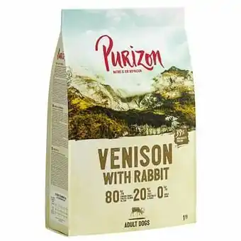 Zooplus Purizon Wild met Konijn Adult - Graanvrij Hondenvoer - 12 kg aanbieding