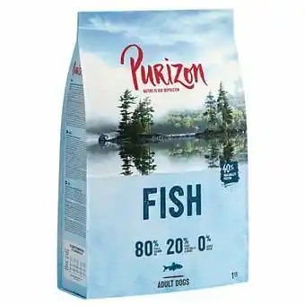 Zooplus Purizon Vis Adult - Graanvrij Hondenvoer - 12 kg aanbieding