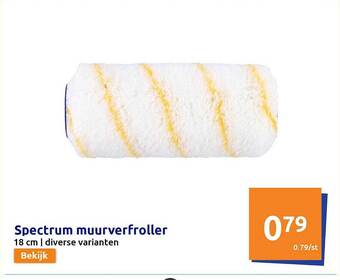 Action Spectrum Muurverfroller aanbieding