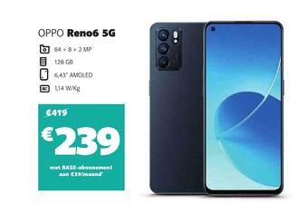 Base Oppo Reno6 5g aanbieding