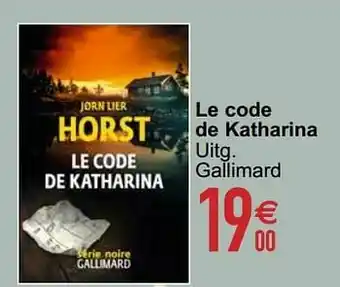 Cora Le code de katharina aanbieding