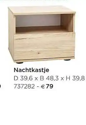 Dreambaby Nachtkastje 39,6x48,3x39,8 aanbieding