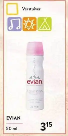 Evian Verstuiver