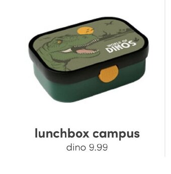 Baby & Tiener Lunchbox campus dino aanbieding
