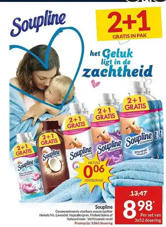 Intermarché Soupline Geconcentreerde Vloeibare Wasverzachter aanbieding