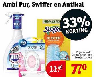 Kruidvat Ambi Pur, Swiffer En Antikal aanbieding