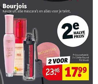 Kruidvat Bourjois aanbieding