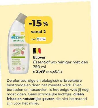 Bio Planet Ecover aanbieding