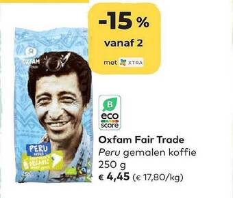 Bio Planet Oxfam Fair Trade aanbieding