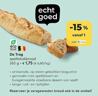 Bio Planet De Trog aanbieding