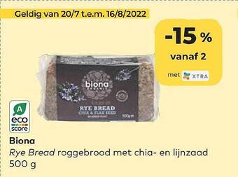 Bio Planet Biona aanbieding