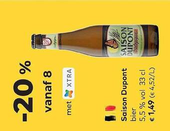 Bio Planet Saison Dupont aanbieding