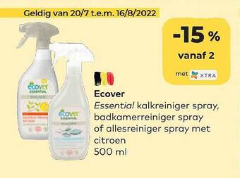 Bio Planet Ecover aanbieding