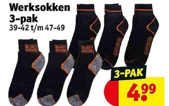 Kruidvat Werksokken 3-pak aanbieding