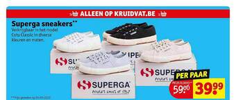 Kruidvat Superga Sneakers aanbieding
