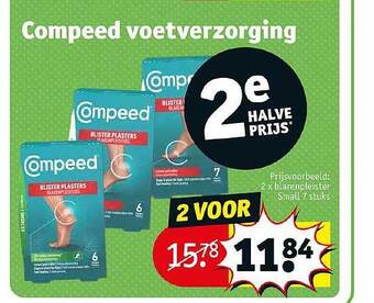 Kruidvat Compeed Voetverzorging aanbieding