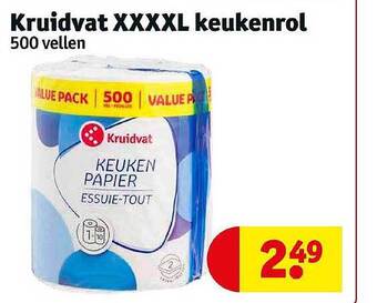 Kruidvat Kruidvat Xxxxl Keukenrol aanbieding