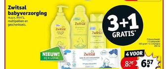 Kruidvat Zwitsal Babyverzorging aanbieding