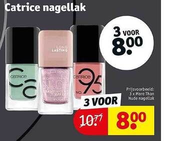 Kruidvat Catrice Nagellak aanbieding