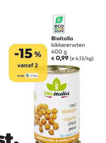 Bio Planet Bioitalia aanbieding