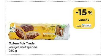 Bio Planet Oxfam Fair Trade aanbieding