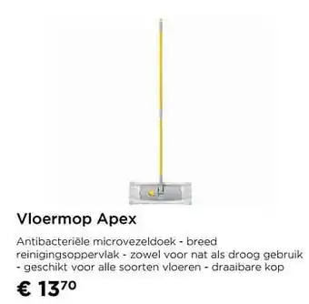Vloermop apex