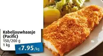 Aronde Kabeljauwhaasje pacific 1kg aanbieding