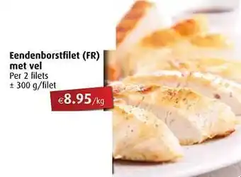 Eendenborstfilet fr met vel