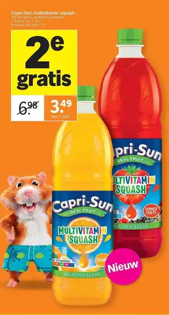 Albert Heijn Capri-sun Multivitamin Squash aanbieding