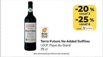 Bio Planet Terra Futura No Added Sulfites aanbieding