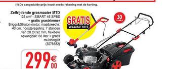Zelfrijdende Grasmaaier Mtd