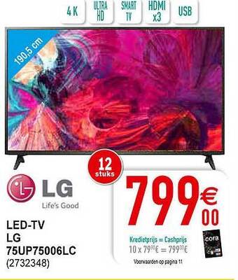 Cora Led-tv Lg aanbieding