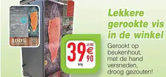 Cora Lekkere Gerookte Vis In De Winkel aanbieding